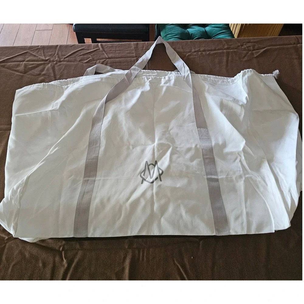 Rimowa Large Luggage Dust Bag White Cotton Drawstring Carry Handles Logo 43x23
